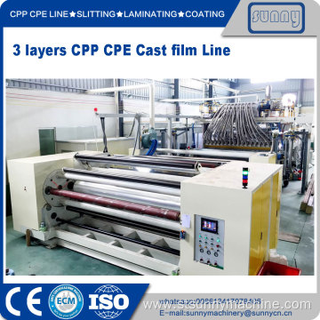 Professional CPP cast film extrusion line